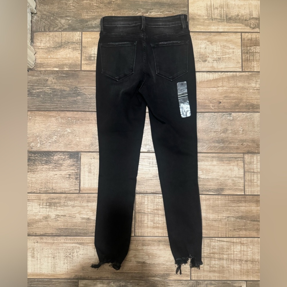 NWT Flying Monkey Black MidRise Skinny Jeans Size 3/25 - Picture 4 of 6